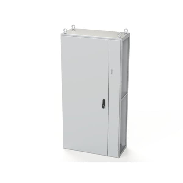 Saginaw Control & Engineering 3 Point Latch with Coinproof/Padlocking Swing Handle Electrical Enclosures, 78.74 in H, 18 in D SCE-SD201005LG - main